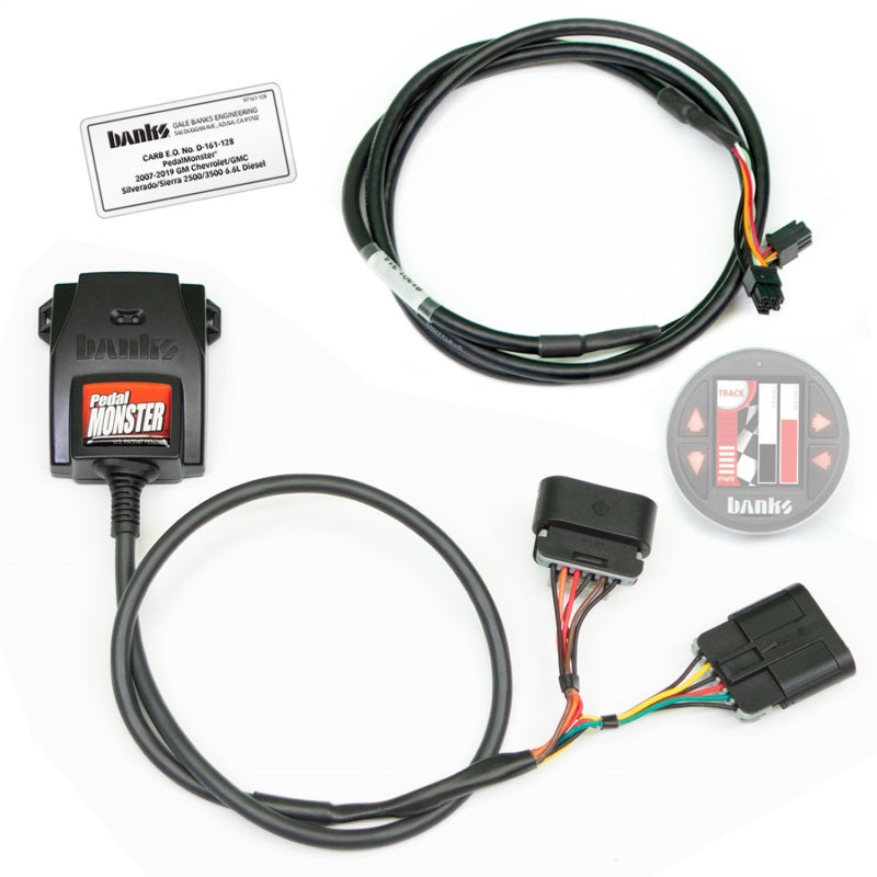 Banks Power Pedal Monster Throttle Sensitivity Booster for Use w/ Exst. iDash - 07.5-19 GM 2500/3500 - Throttle Controller