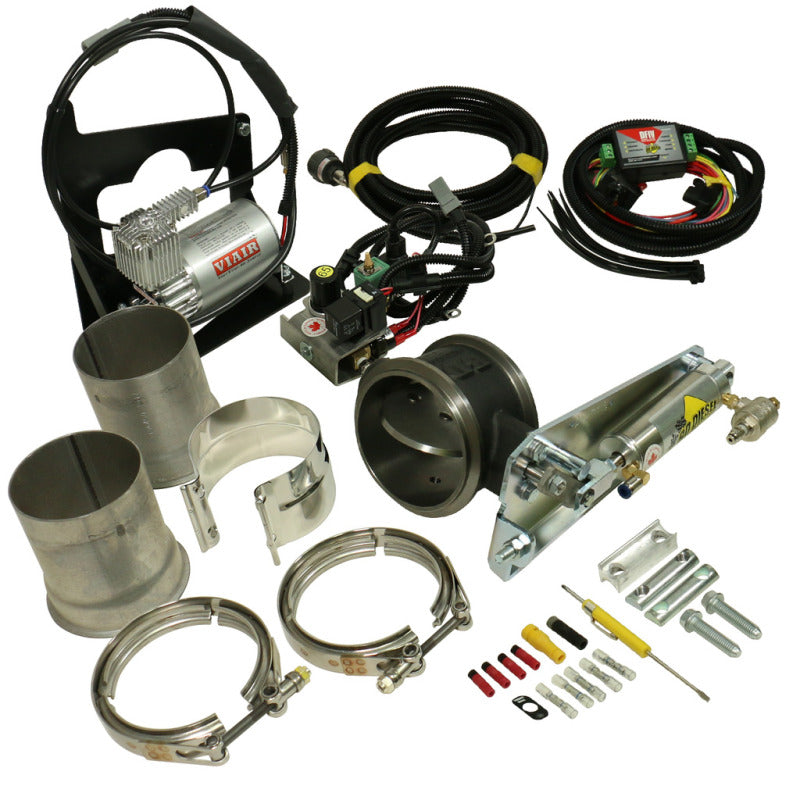 BD Diesel Brake - 2003-2005 Dodge Air/Remote 4in - Exhaust Brake | 1027338