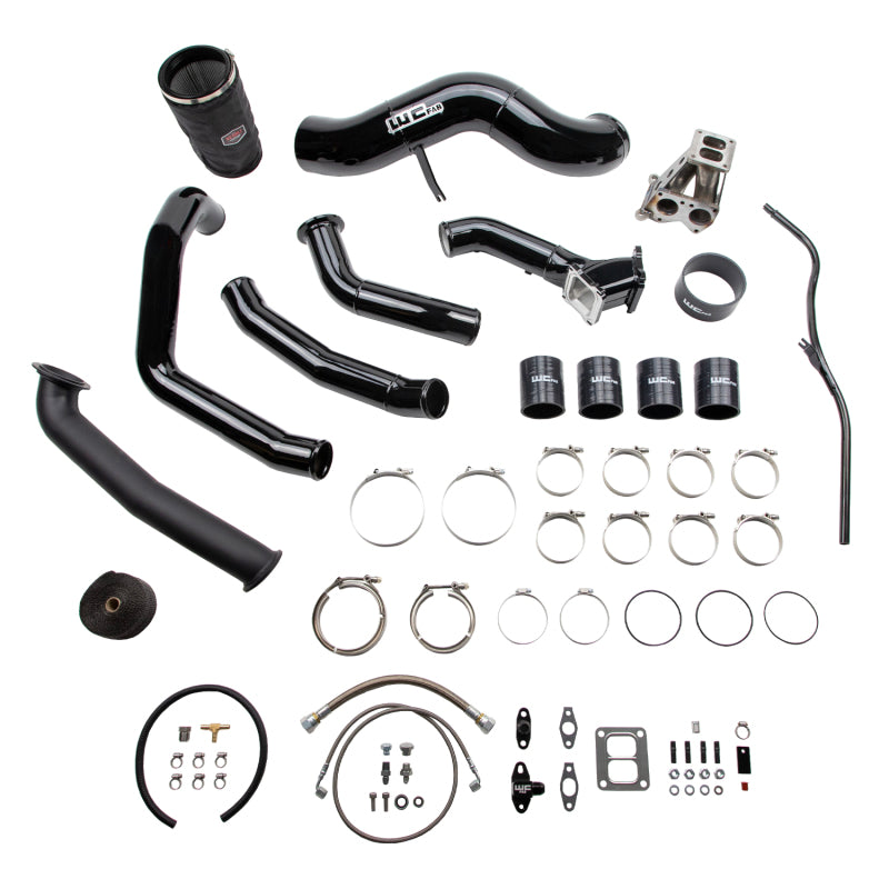 Wehrli 01-04 Chevrolet 6.6L LB7 Duramax S400 Turbo Install Kit (No Turbo) - Kiwi Green - Turbocharger | WCF100489-KIWI