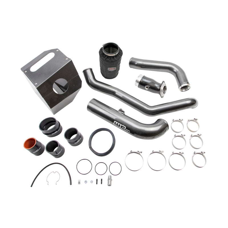 Wehrli 17-19 Chevrolet 6.6L L5P Duramax Stage 2 High Flow Intake Bundle Kit - Candy Teal - Cold Air Intake | WCF100441-CT