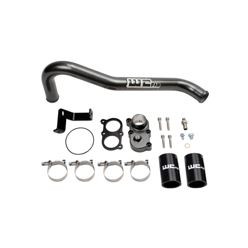 Wehrli 06-10 Duramax LBZ/LMM Thermostat Housing Kit - Kiwi Green for LMM Duramax | WCF100420-KIWI