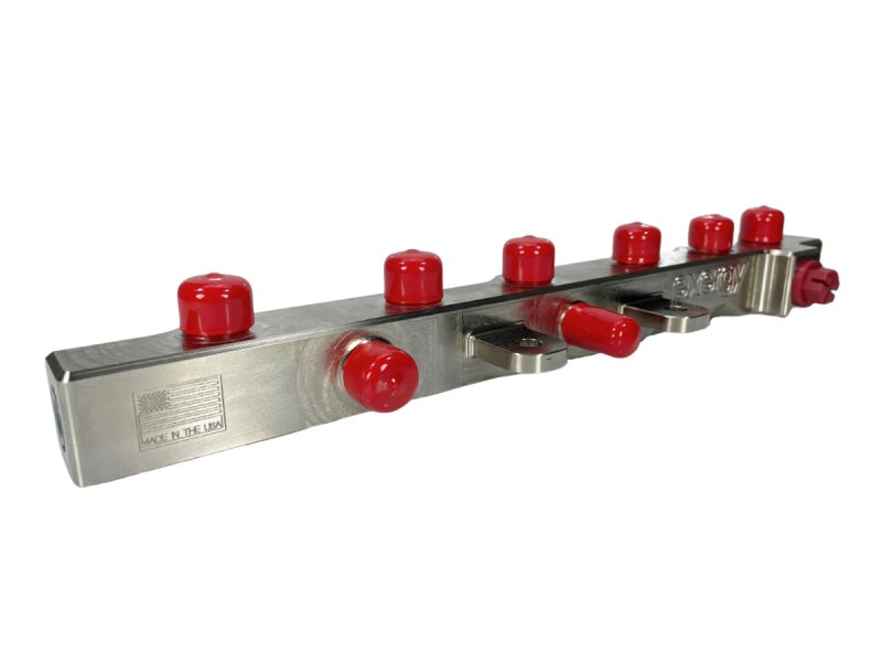 Exergy 07.5-12 Dodge Cummins 6.7L Billet Dual Feed Fuel Rail w/o Sensor & PRV | E06 20360