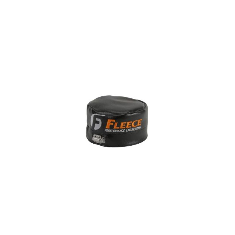 Fleece Performance 7in Straight Cut Hood Stack Cover - Smoke Stack | FPE-HSC-7-S