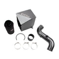 Wehrli 11-16 Chevrolet Duramax LML 4in Intake Kit - WCFab Grey - Cold Air Intake for LML Duramax | WCF100194-GRY