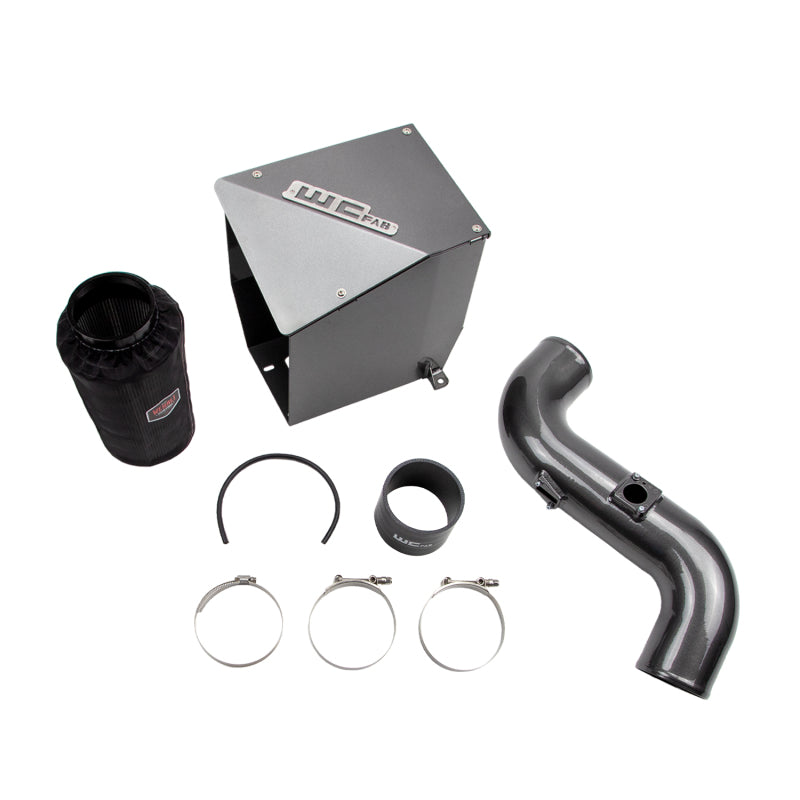 Wehrli 11-16 Duramax LML 4in Intake Kit - Candy Red - Cold Air Intake for LML Duramax | WCF100194-CR