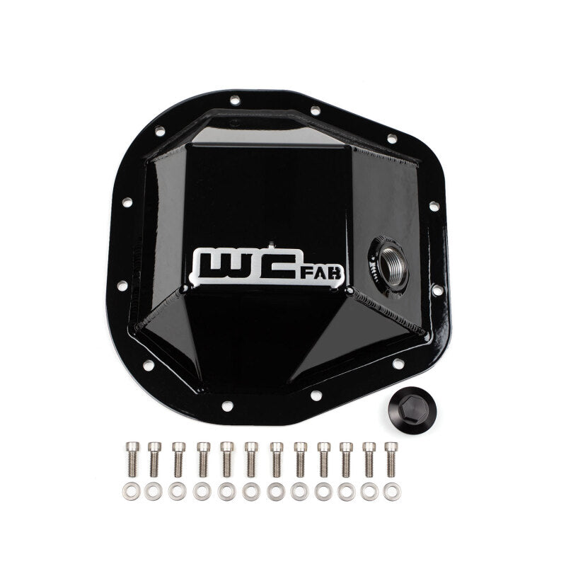 Wehrli 99-24 Ford F250/F350 SRW 10.5in Sterling Rear Axle Differential Cover - Semi-Gloss Black - Diff Cover | WCF100172-SGB