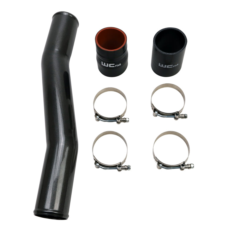 Wehrli 03-07 Cummins 5.9L Passenger Side 3in Intercooler Pipe - Chevy Orange | WCF100544-CRO