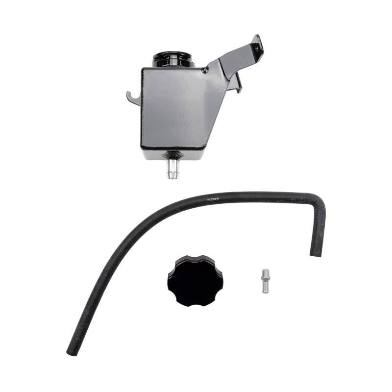 Wehrli 20-24 Duramax L5P Auxiliary Coolant Tank Kit - Semi-Gloss Black - Coolant Reservoir for L5P Duramax | WCF100224-SGB