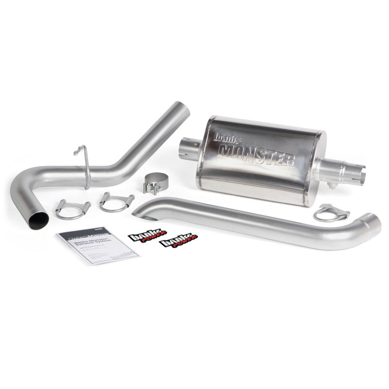 Banks Power 87-01 Jeep 4.0L Cherokee Monster Exhaust System - Catback | 51360