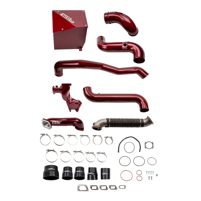 Wehrli 11-15 Duramax LML Stage 3 High Flow Bundle Kit - Gloss Black - Cold Air Intake for LML Duramax | WCF100505-GB