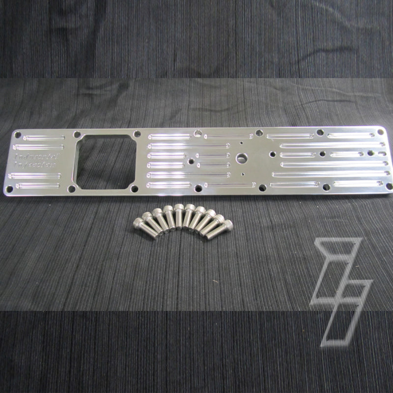 Industrial Injection 99-02 Dodge Cummins 5.9L PDM Billet Intake Plate Polished PDM By - Intake Spacer | PDM-08171