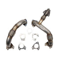 Wehrli 11-16 Duramax LML Stainless 2in Up Pipe Kit w/ Gaskets - Up-Pipe Kit for LML Duramax | WCF100197