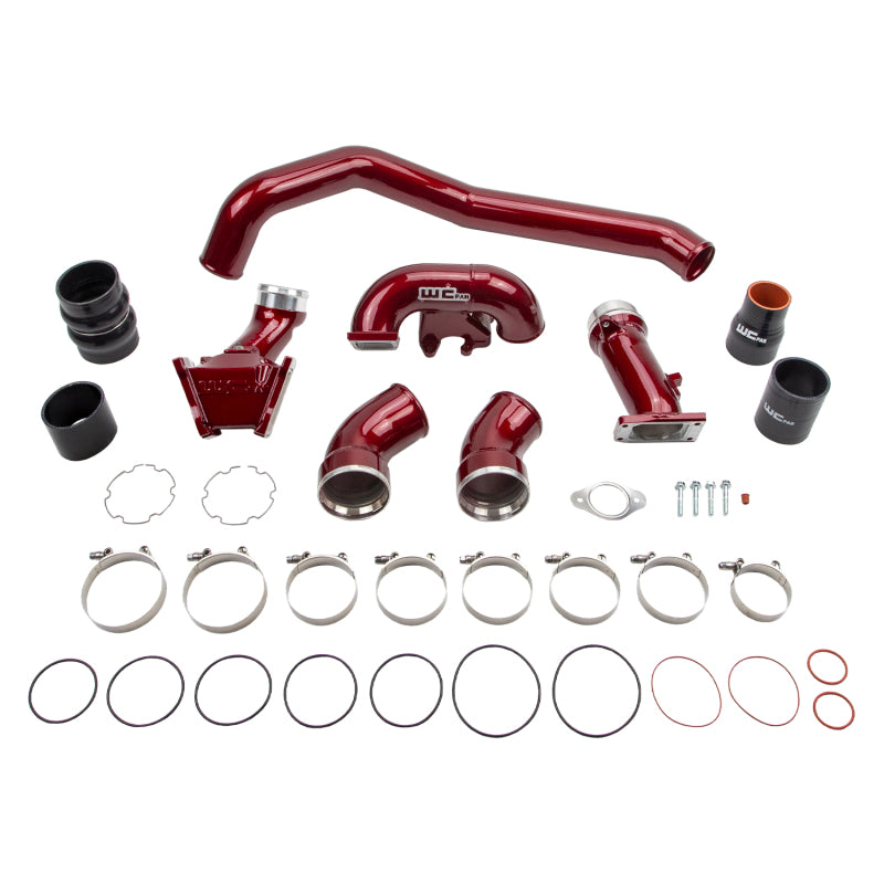 Wehrli 06-07 Chevrolet Duramax LBZ Stage 1 High Flow Bundle Kit - Candy Red - Cold Air Intake for LBZ Duramax | WCF100323-CR