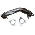 Wehrli 01-04 Chevrolet 6.6L Duramax LB7 2in Stainless Pass. Side Up Pipe w/Gaskets (Single Turbo) - Up-Pipe Kit | WCF100654