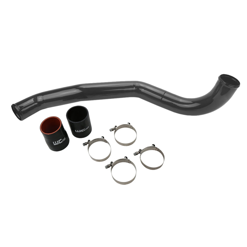 Wehrli 17-19 Chevrolet 6.6L L5P Duramax Driver Side 3in Intercooler Pipe - Gloss White | WCF100708-GW