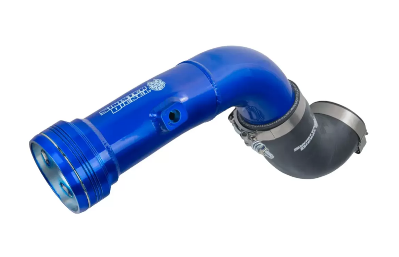 Sinister Diesel 11-16 Ford Powerstroke 6.7L Cold Side Charge Pipe - Intercooler for Power Stroke | SD-INTRPIPE-6.7P-COLD-11