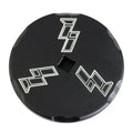 Industrial Injection 2003+ 5.9L/6.7L Cummins Billet Black Anodized Front CP3 Access Cover - Injection Pump | 24FC05