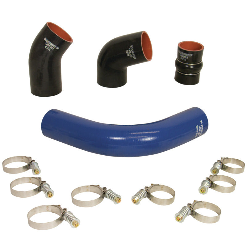 BD Diesel Intercooler Hose & Clamp Kit - 2001-2004 Chevy LB7 Duramax | 1046275