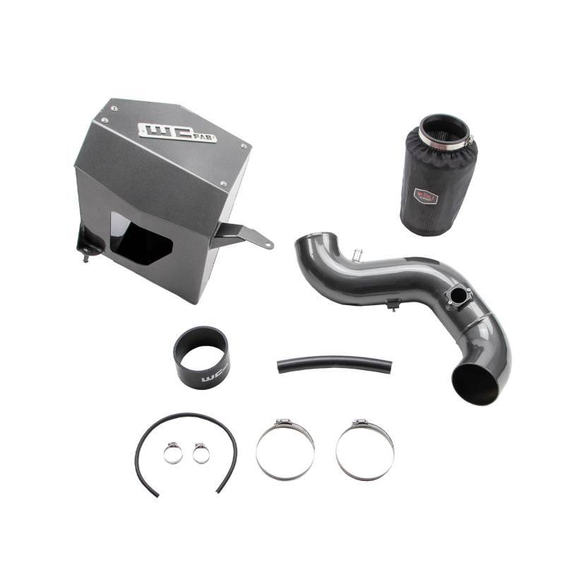 Wehrli 10-12 6.7L Cummins 4in. Intake Kit - Bengal Silver - Cold Air Intake | WCF100875-BS