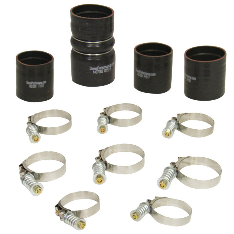 BD Diesel Intercooler Hose & Clamp Kit - 2008-2010 Ford 6.4L Powerstroke for 6.4L Power Stroke | 1047037