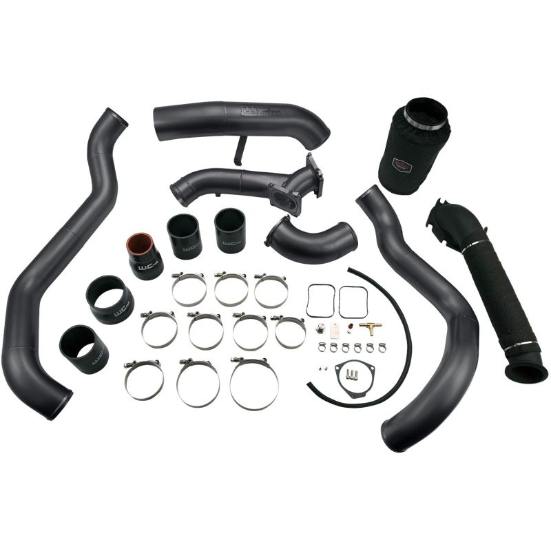Wehrli 01-04 Chevrolet 6.6L LB7 Duramax High Flow Intake Bundle Kit - Gloss White - Cold Air Intake | WCF100712-GW
