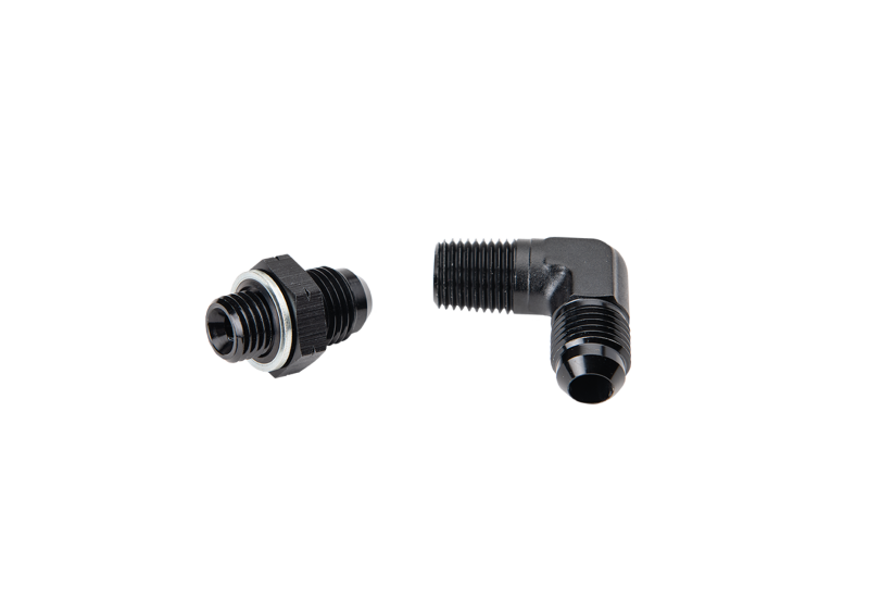 Fleece Performance 03-15 Cummins Turbo Oil Feed Line Kit for S300/S400 Turbos in 2nd Gen Location - Oil Line Kit | FPE-CRTFL-S3S4