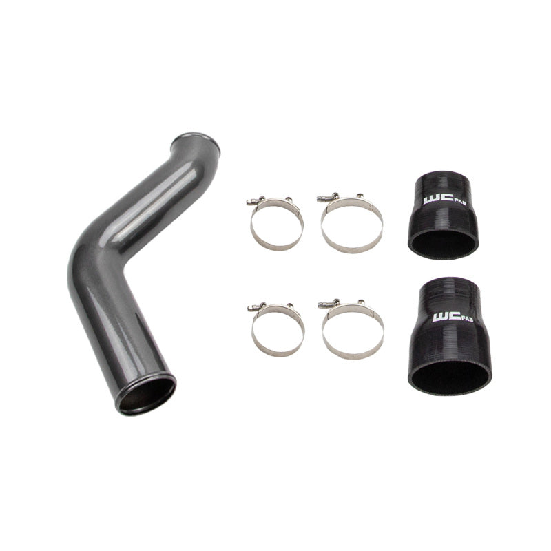Wehrli 19-24 Cummins 6.7L Passenger (Hot) Side 3.5in Intercooler Pipe - Deore Gold | WCF100204-DG