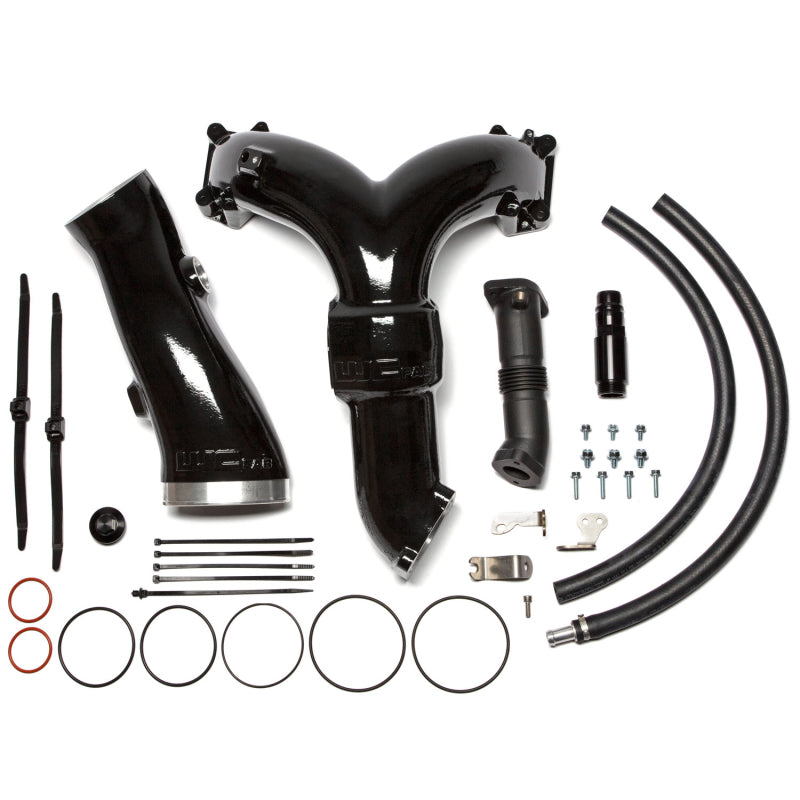 Wehrli 20-26 Power Stroke 6.7L High Flow Y-Bridge Kit - Gloss Black - Intake Elbow | WCF100139-GB