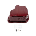 Wehrli 11-16 GM Duramax WCFab X PPE High Capacity Aluminum Oil Pan - WCFab Red | WCF100132-RED