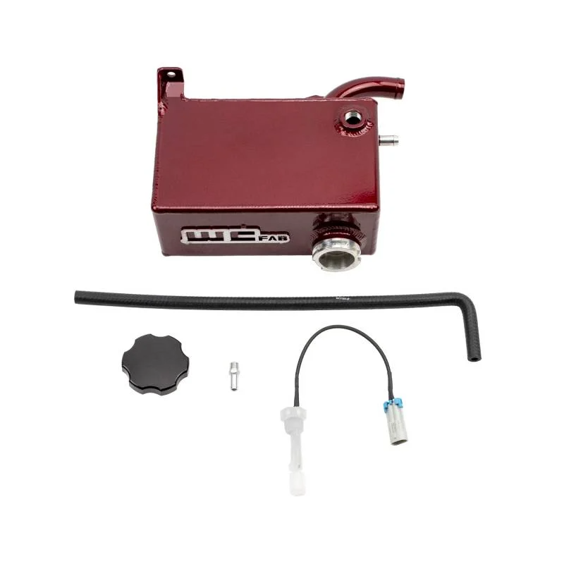 Wehrli 07.5-10 Chevrolet 6.6L LMM Duramax OEM Placement Coolant Tank Kit - Candy Teal - Coolant Reservoir | WCF100646-CT