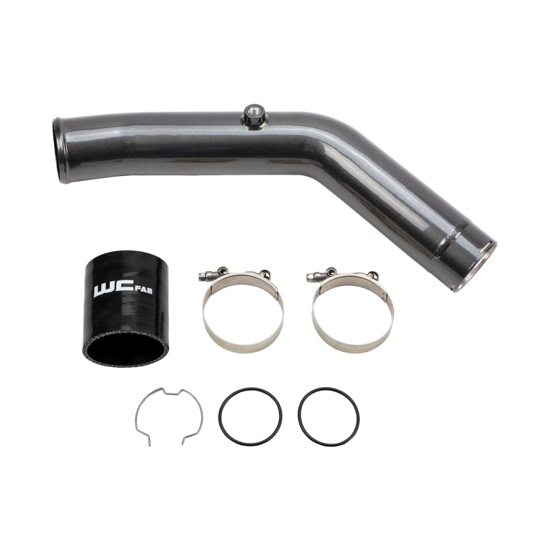 Wehrli 23-24 Ford 6.7L HO Power Stroke 3in Hot Side Intercooler Pipe - Bronze Chrome | WCF100308-BC