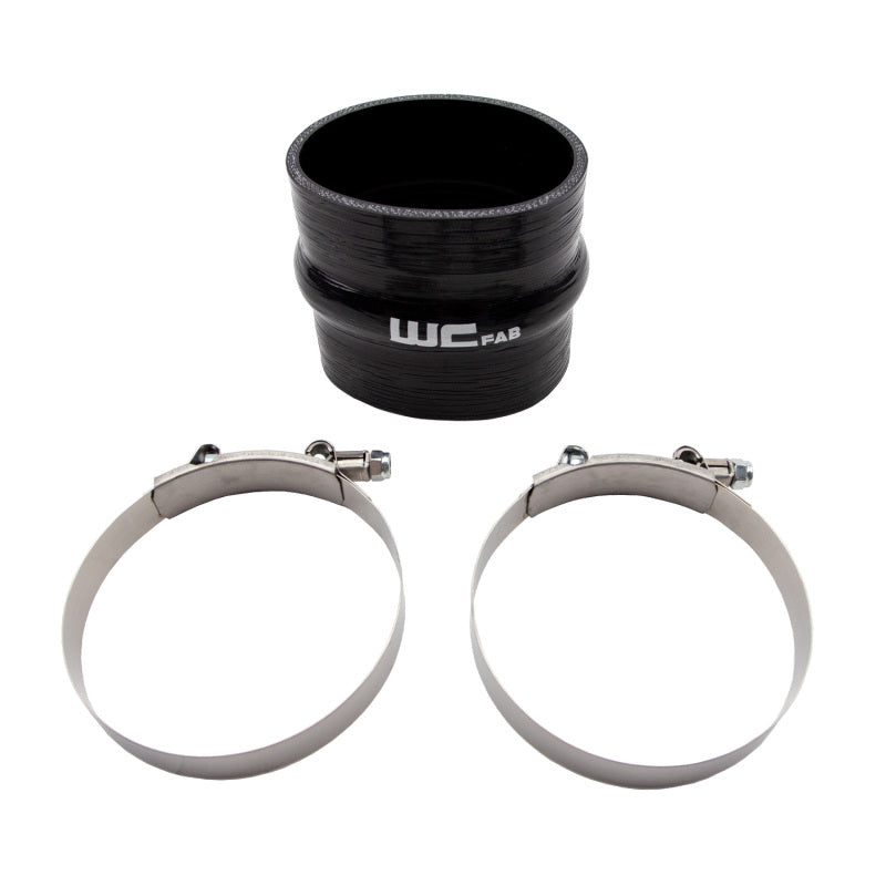 Wehrli 4in ID x 4in Long Silicone Hump Boot and Clamp Kit - Replacement | WCF207-100