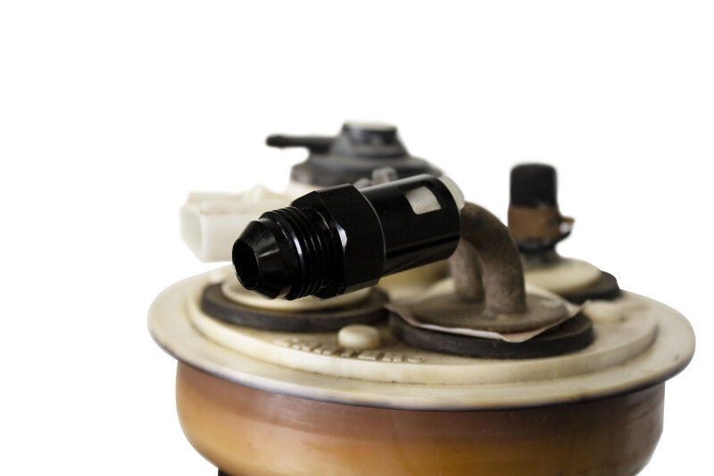 Fleece Performance Universal 3/8in Quick Connect to -8AN Male Adapter - Fitting | FPE-QUCON-OE-38