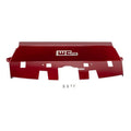 Wehrli 10-12 Cummins Fabricated Aluminum Radiator Cover - WCFab Red | WCF100539-RED