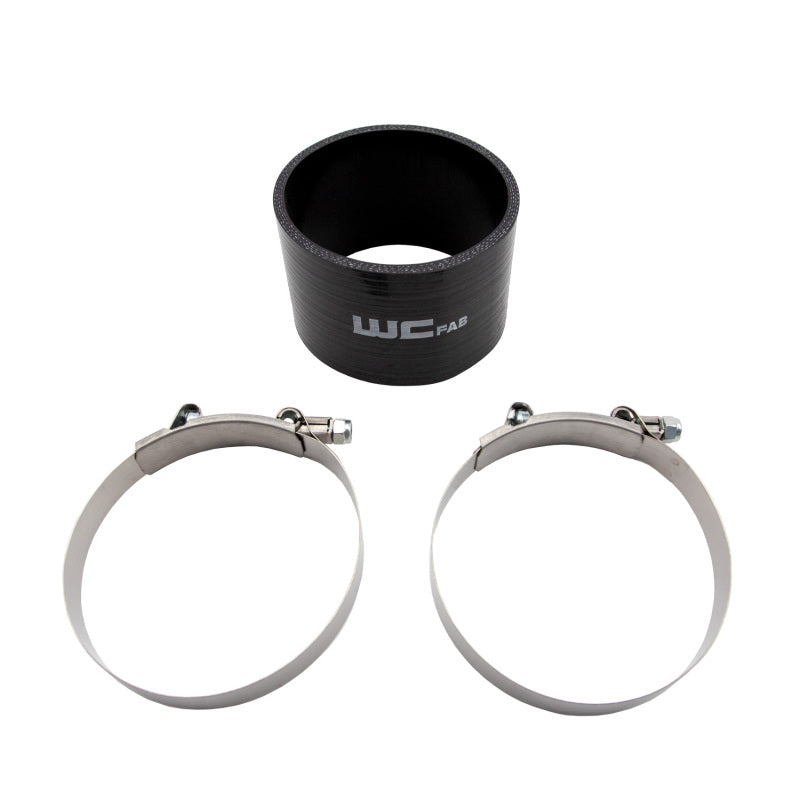 Wehrli 4in ID x 3in Long Silicone Boot & Clamp Kit | WCF207-102