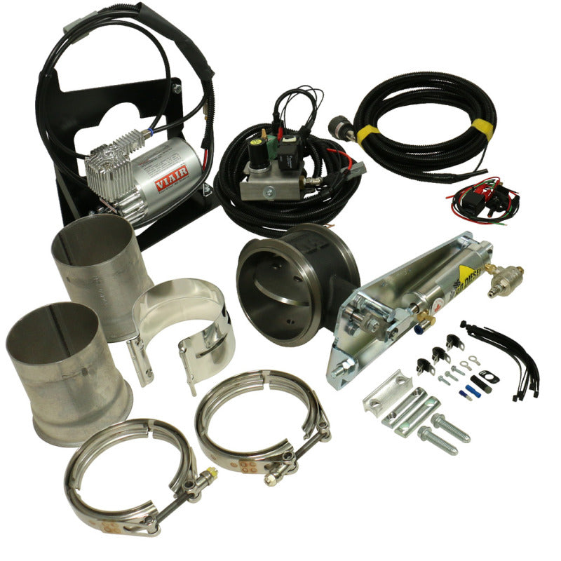 BD Diesel Brake - 2006-2007 Dodge Air/Remote 4in - Exhaust Brake | 1027330