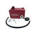 Wehrli 01-07 Chevrolet 6.6L LB7/LLY/LBZ Duramax OEM Placement Coolant Tank Kit - WCFab Red - Coolant Reservoir | WCF100645-RED