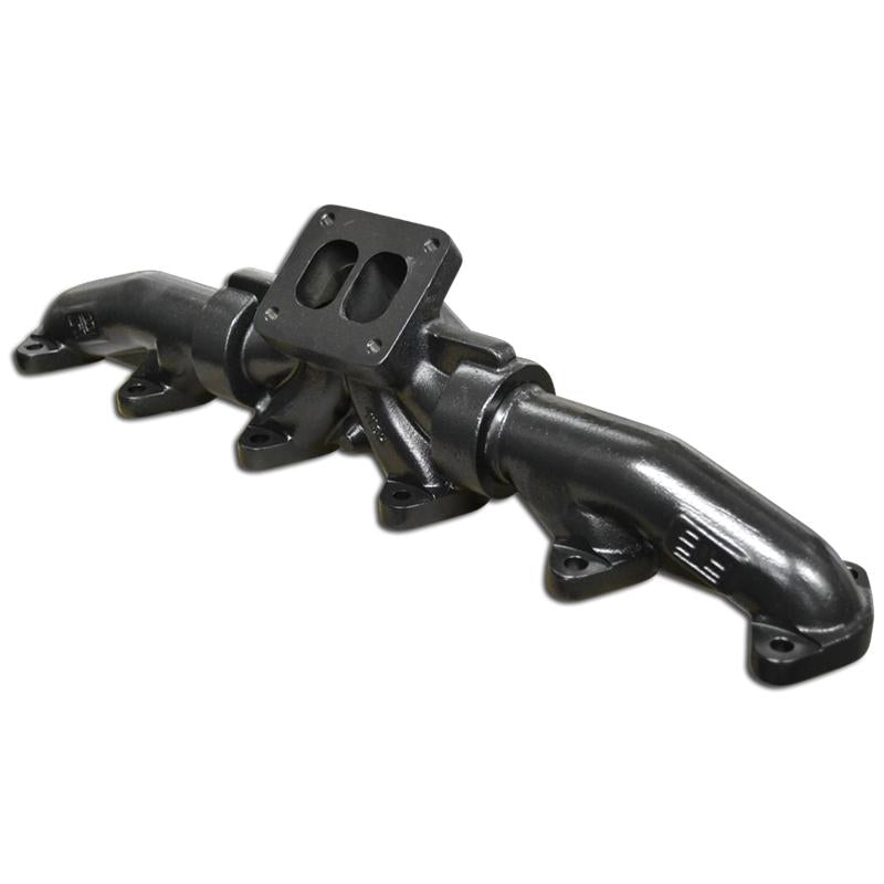 ATS Diesel 1994 - Early 98 Dodge 5.9L 12V 3pc Big Foot (T4 Flange) Pulse Flow Exhaust Manifold | 204-943-2164