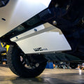 Wehrli 2011-19 GM 2500/3500 HD Lower Splash Shield Kit - Gloss White - Engine Cover | WCF100432-GW