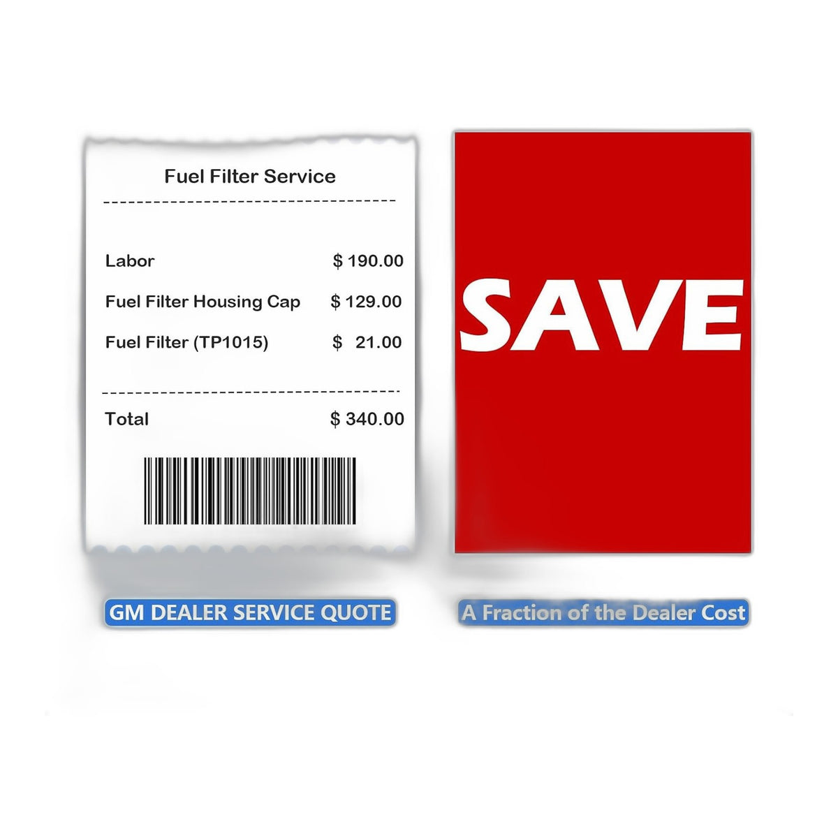 L5P Duramax Fuel Filter - New Direct-Fit Diesel Replacement