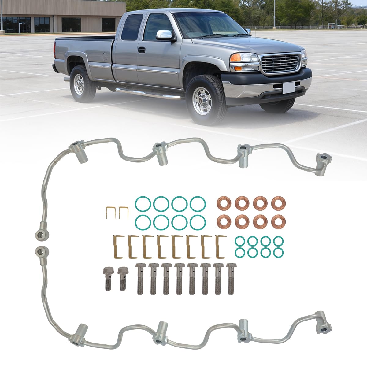 LB7 Duramax Injector Line Kit 2001-2004 OEM