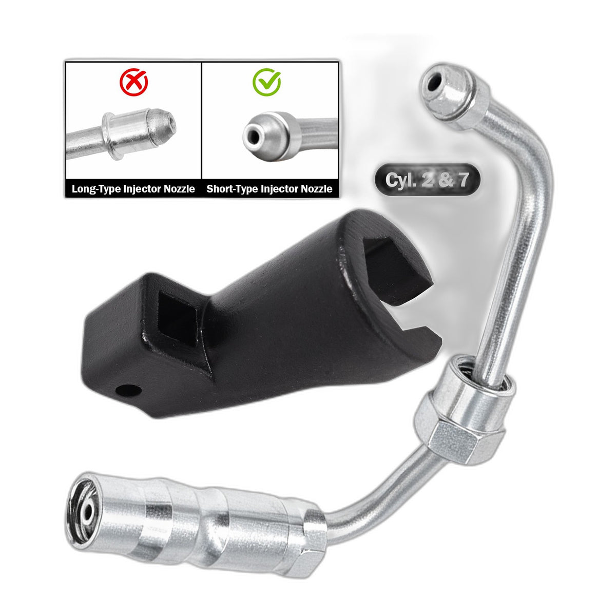 LB7 Duramax Injector Line - New Direct-Fit Diesel Replacement