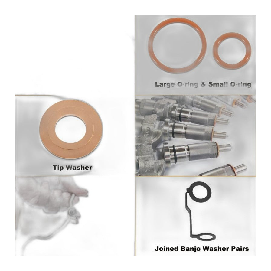 LB7 Duramax Injector Set 2001-04 - Remanufactured Direct-Fit Diesel Replacement