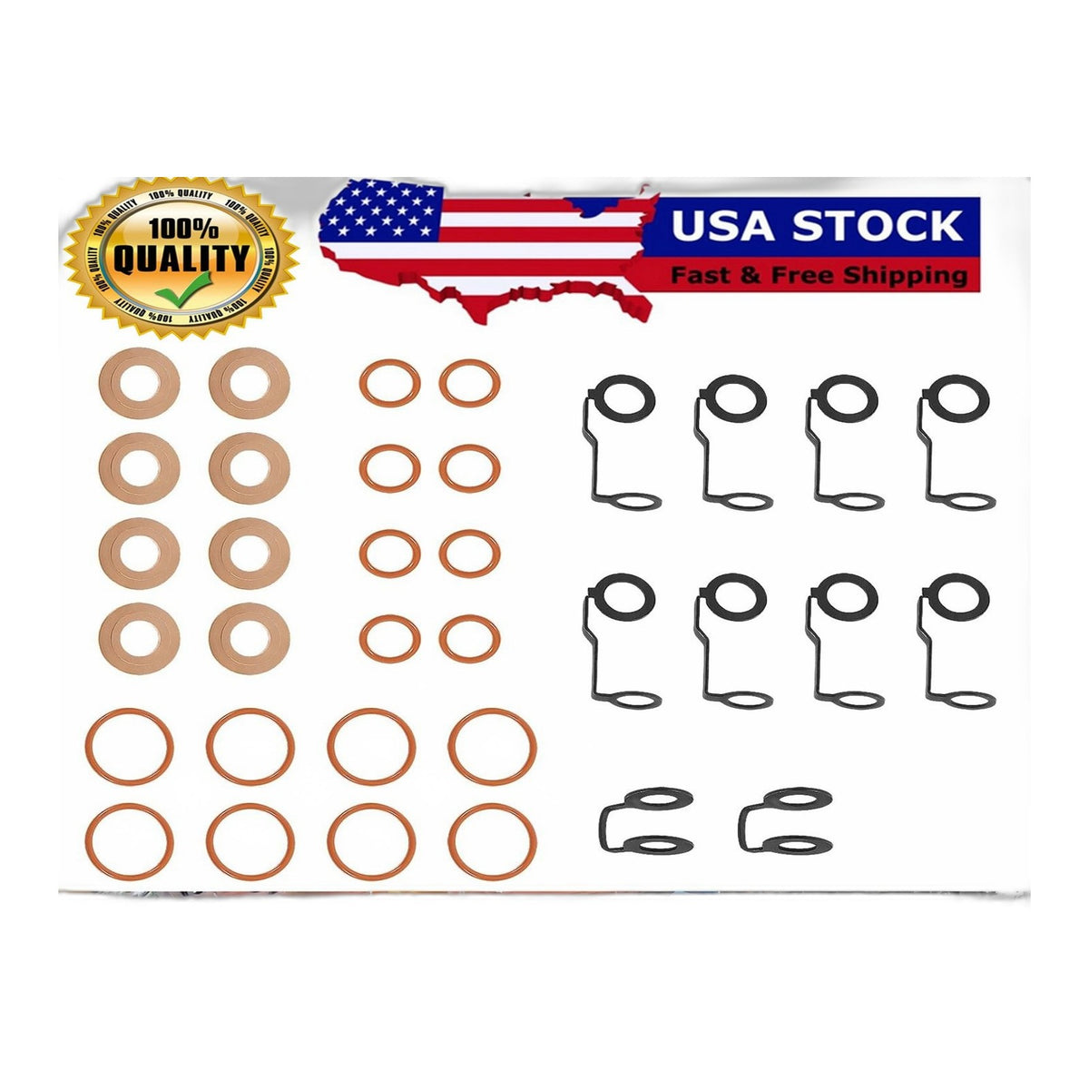 LB7 Duramax Injector Set 2001-2004 - Remanufactured Direct-Fit Diesel Replacement