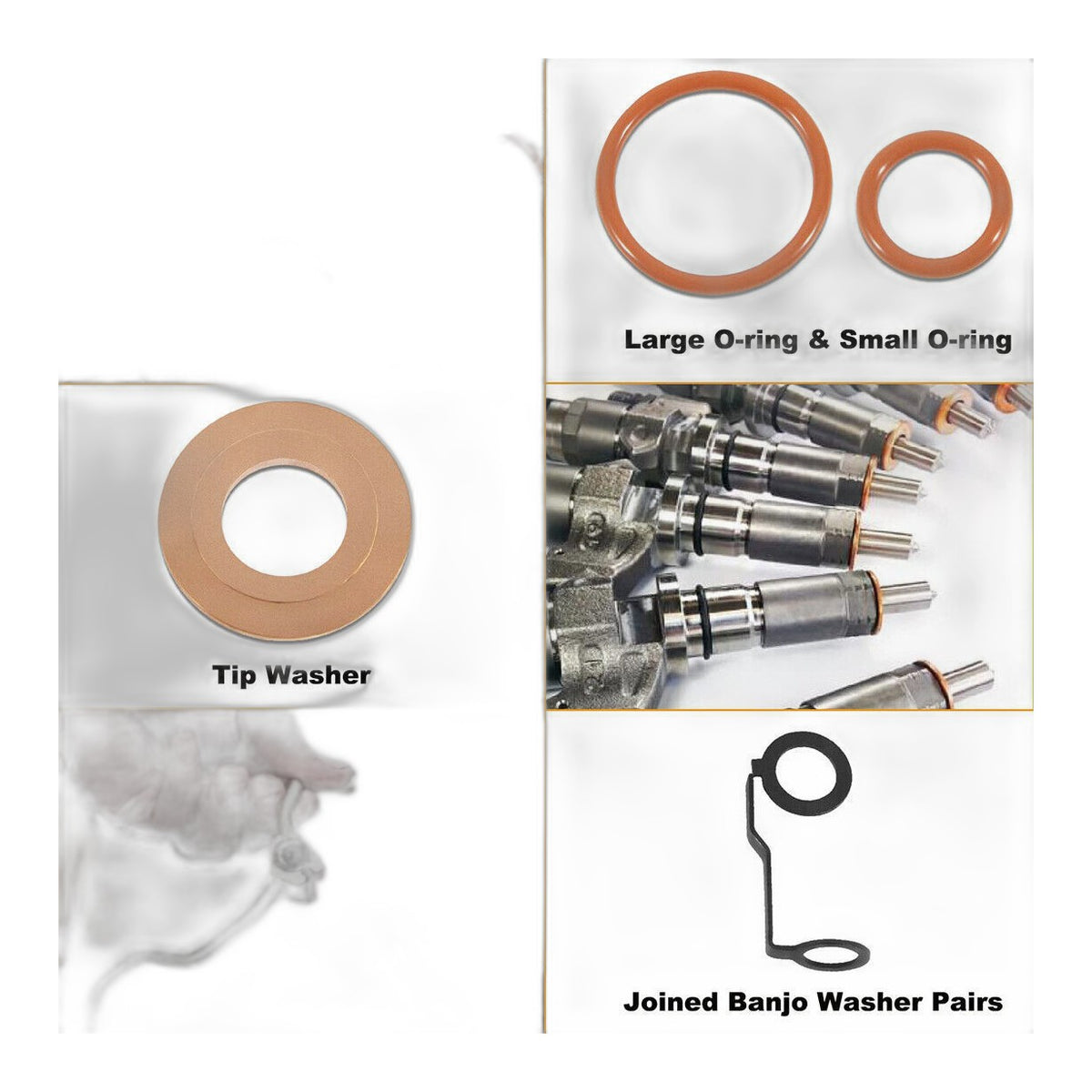 LB7 Duramax Injector Set 2001-2004 - Remanufactured Direct-Fit Diesel Replacement