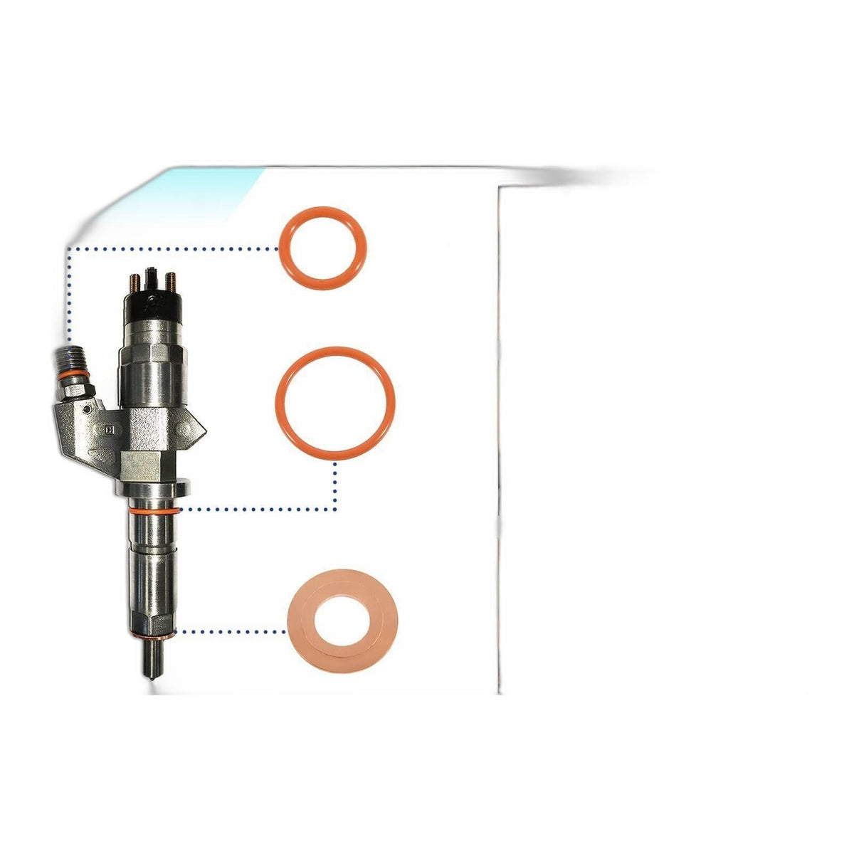 LB7 Duramax Injector Set 2001-2004 - Remanufactured Direct-Fit Diesel Replacement