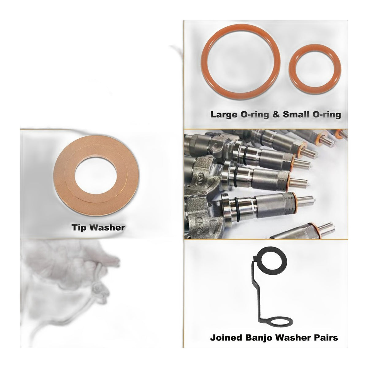 LB7 Duramax Injector Set 2001-2004 - Remanufactured Direct-Fit Diesel Replacement