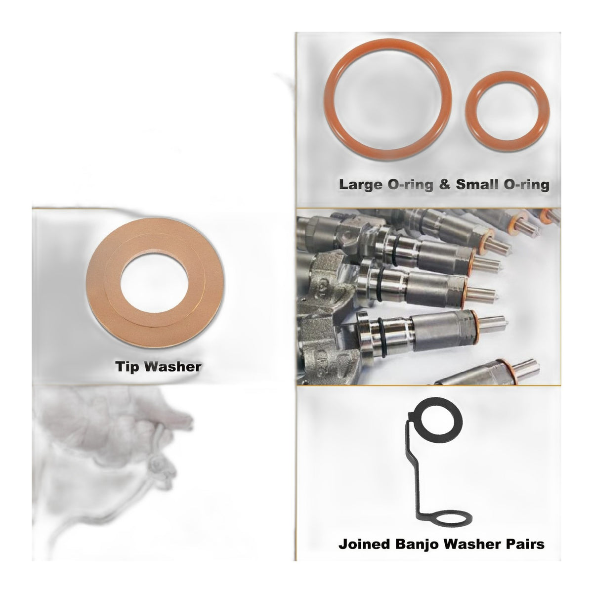 LB7 Duramax Injector Set 2001-2004 - Remanufactured Direct-Fit Diesel Replacement
