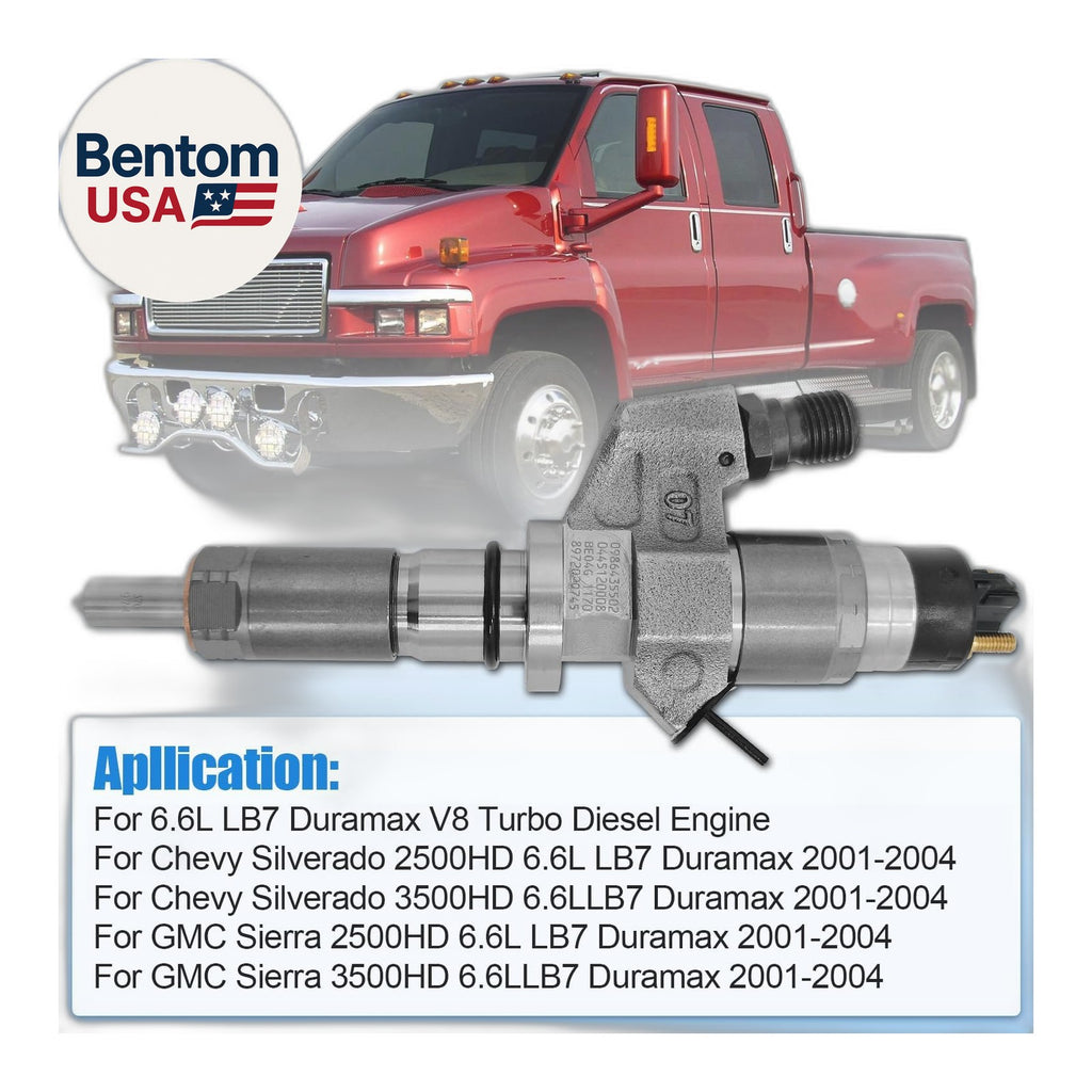 LB7 Duramax Injector Set - Remanufactured Direct-Fit Diesel Replacement