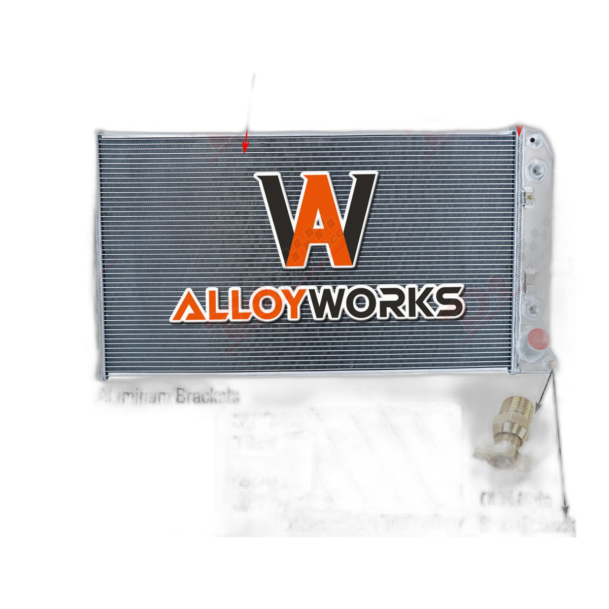 LB7 Duramax Radiator 2001-05 - New Direct-Fit Diesel Replacement